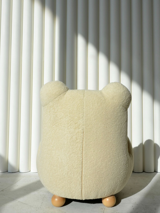 Детское кресло Мишка Teddy бежевое