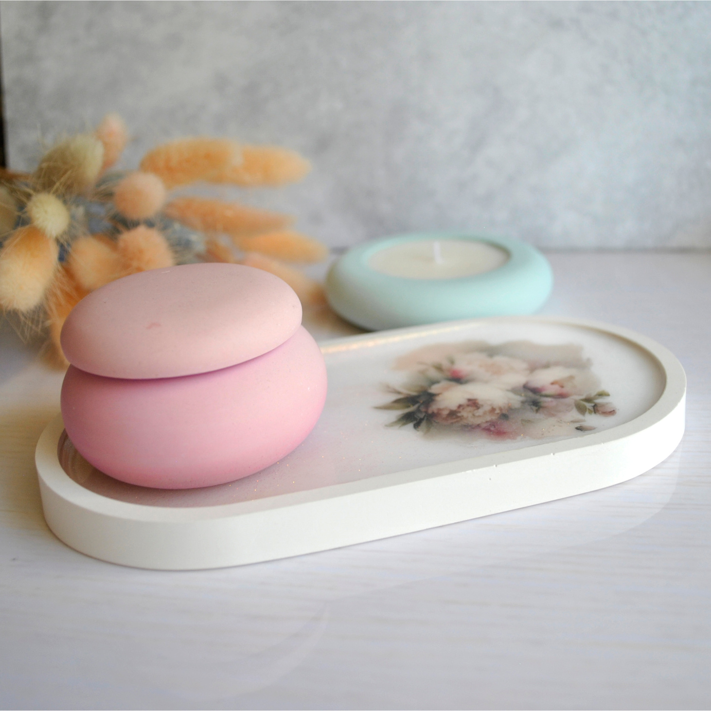 Набор ароматических свечей "Закат на Мальдивах" - фотография товара