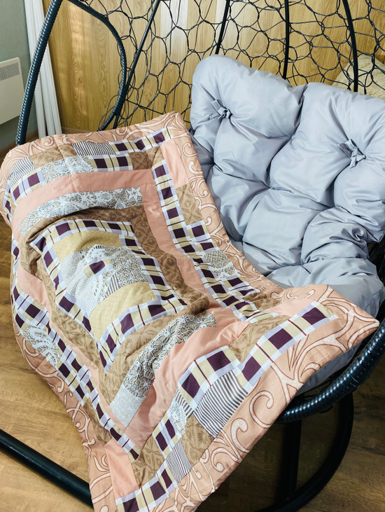 Лоскутное одеяло 100х130 см