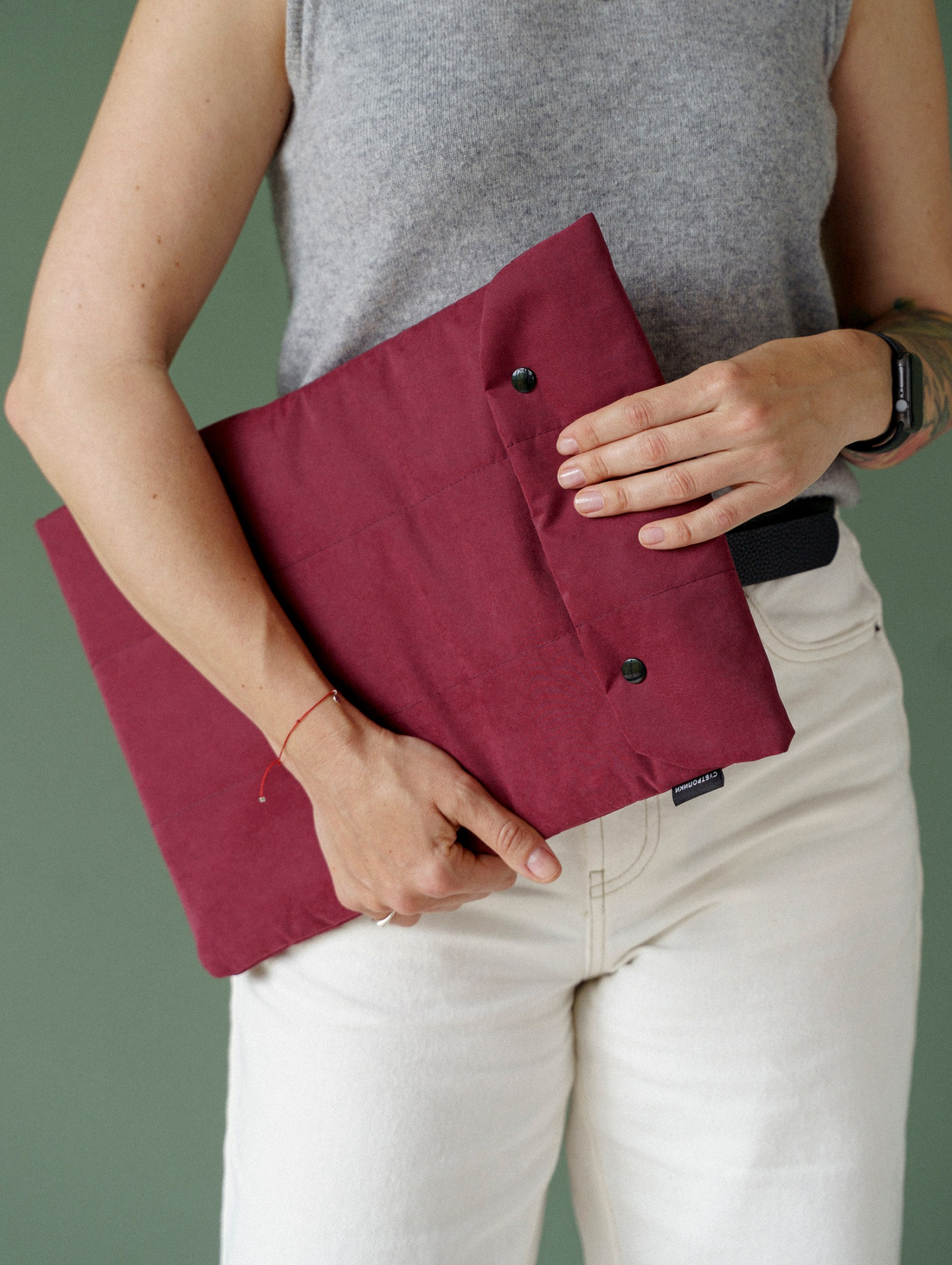 Чехол для MacBook 13/14, сливовый - фотография товара