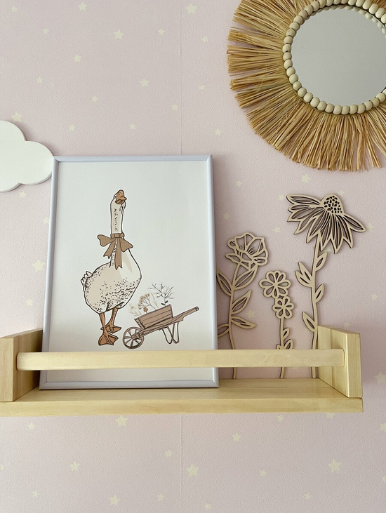 Настенный декор «цветы»