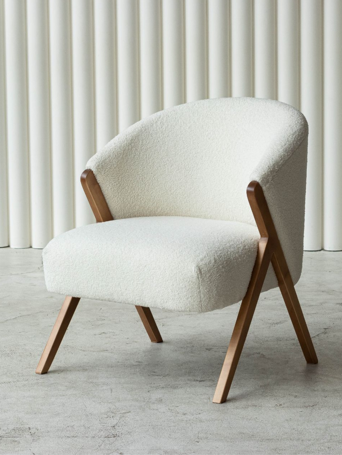 Кресло Zara белое - фотография товара