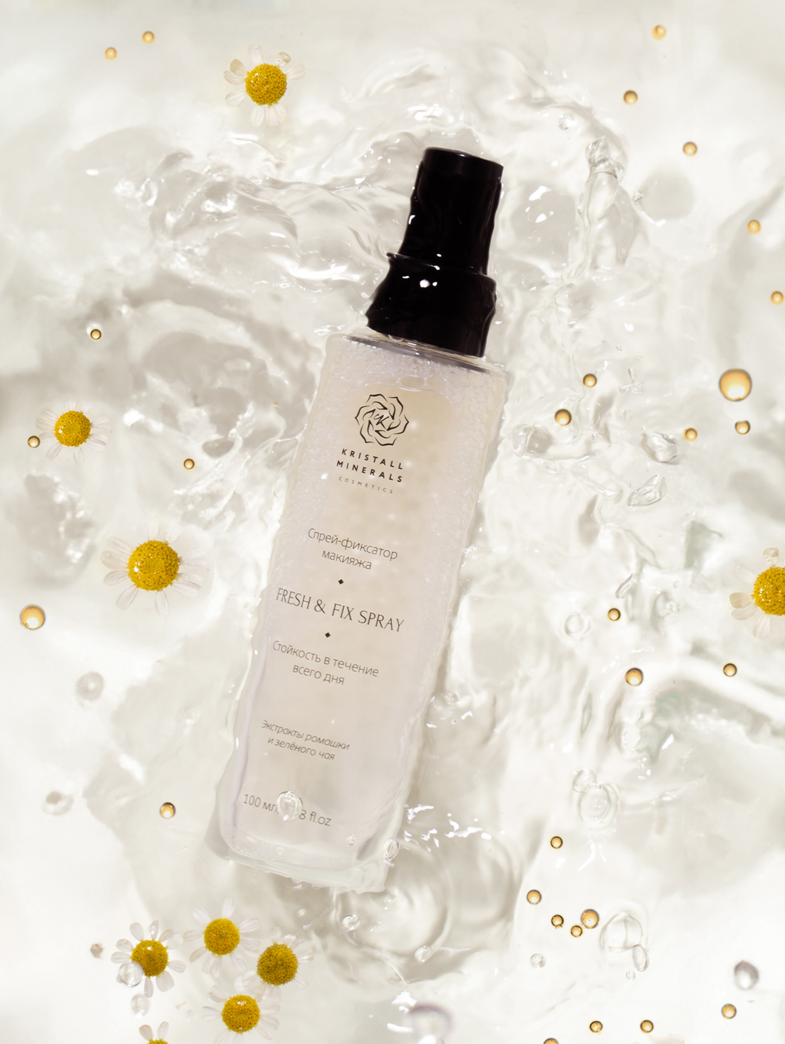 Фиксирующий спрей для макияжа FRESH & FIX SPRAY - фотография товара