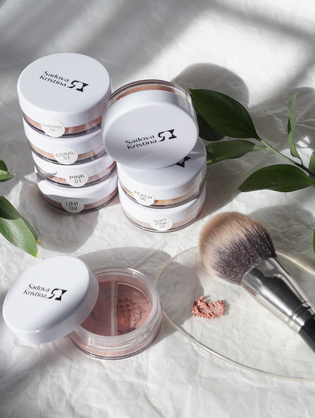 Минеральные румяна для лица, SPF 20