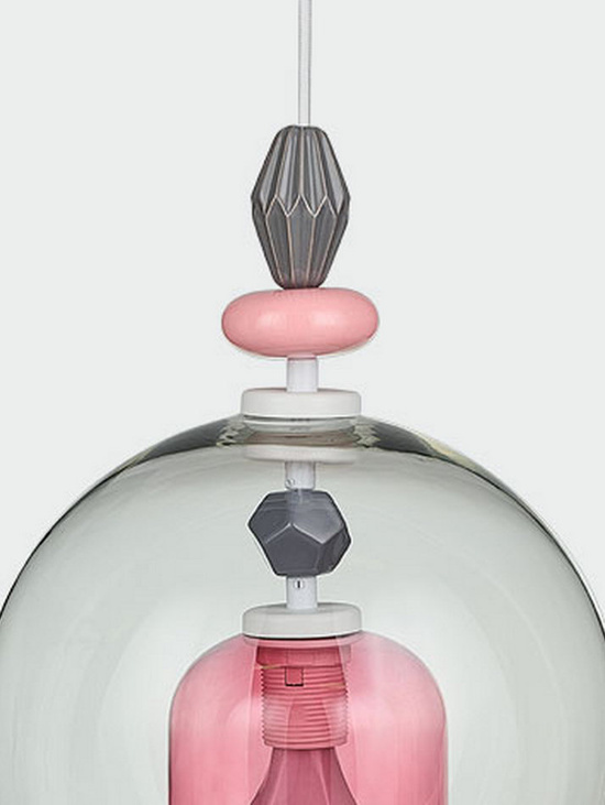 Светильник подвесной Shar Pink