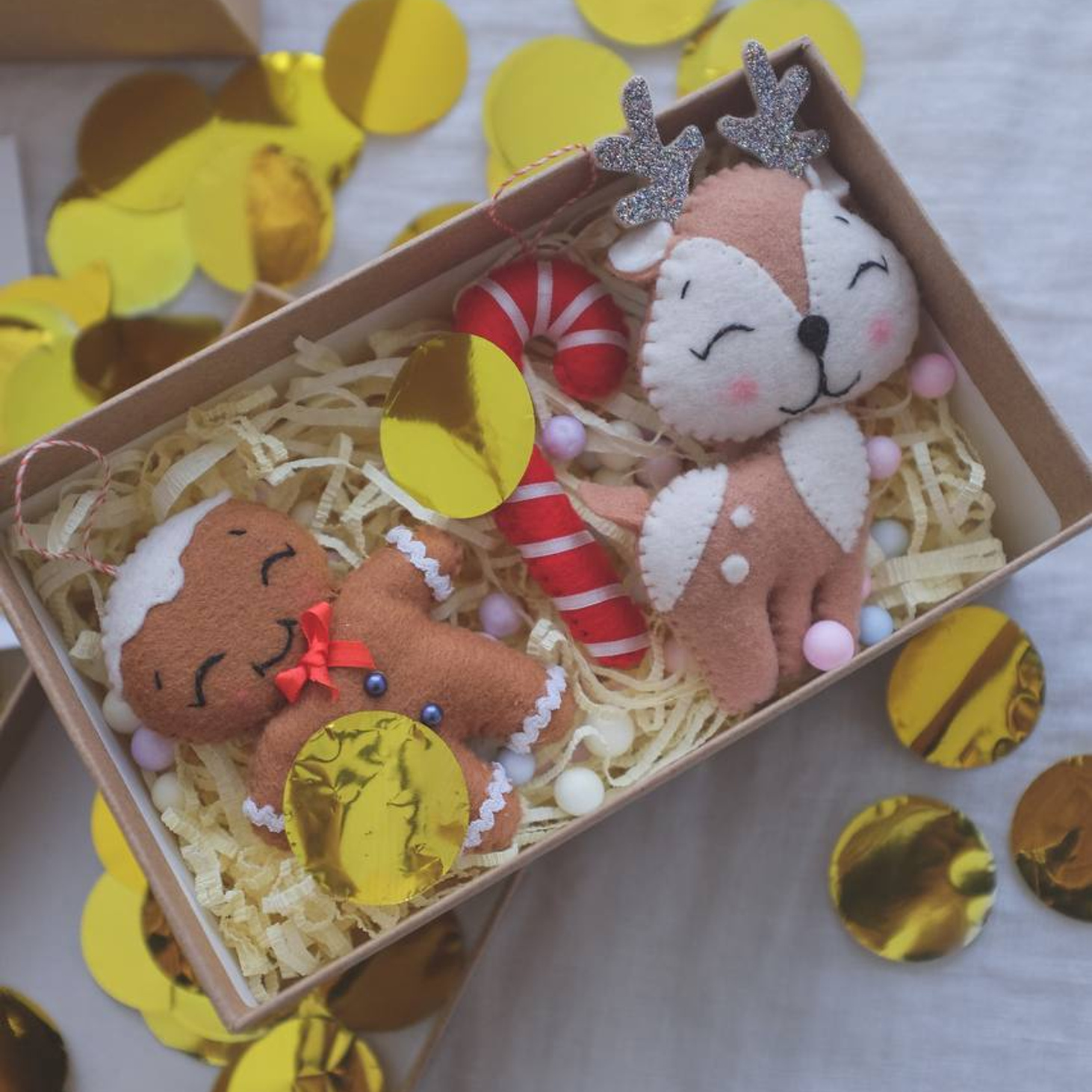 Набор ёлочных игрушек «Зимняя сказка» - фотография товара