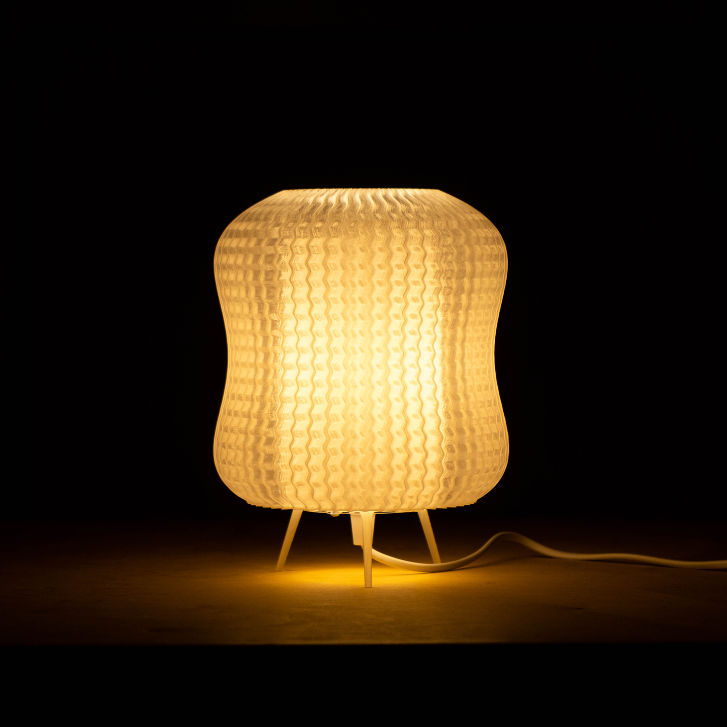 Светильник Арахис от Mana Fabric люминесцентный - фотография товара