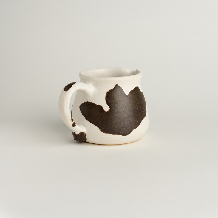 Молочник "Коровка темная"