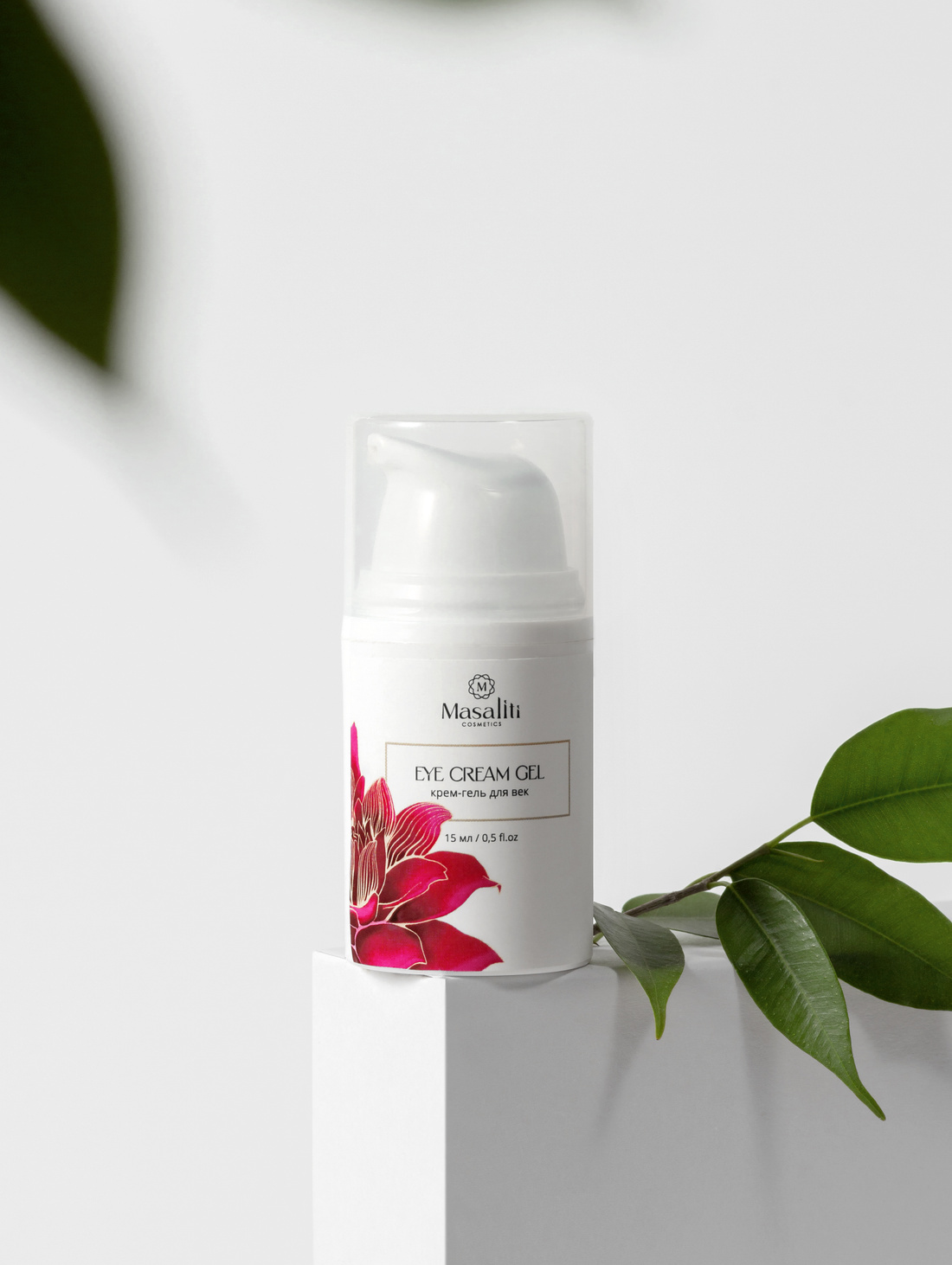 Крем-гель для век с маслом розы, 15 мл - фотография товара