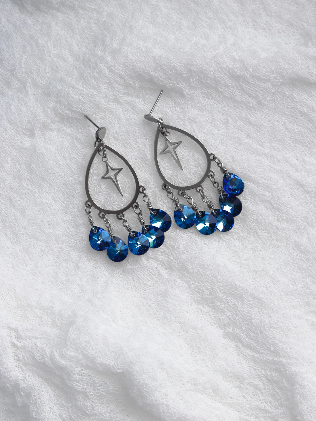 Серьги "Сияние" - фотография товара