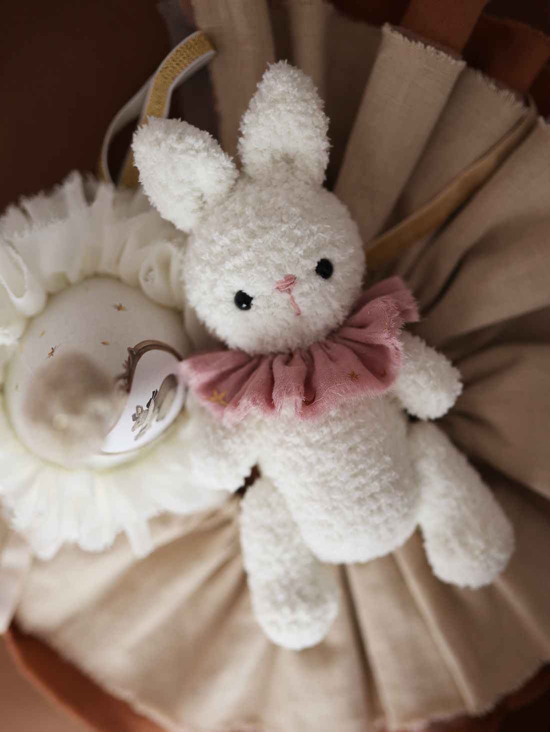 Вязаный зайка - фотография товара