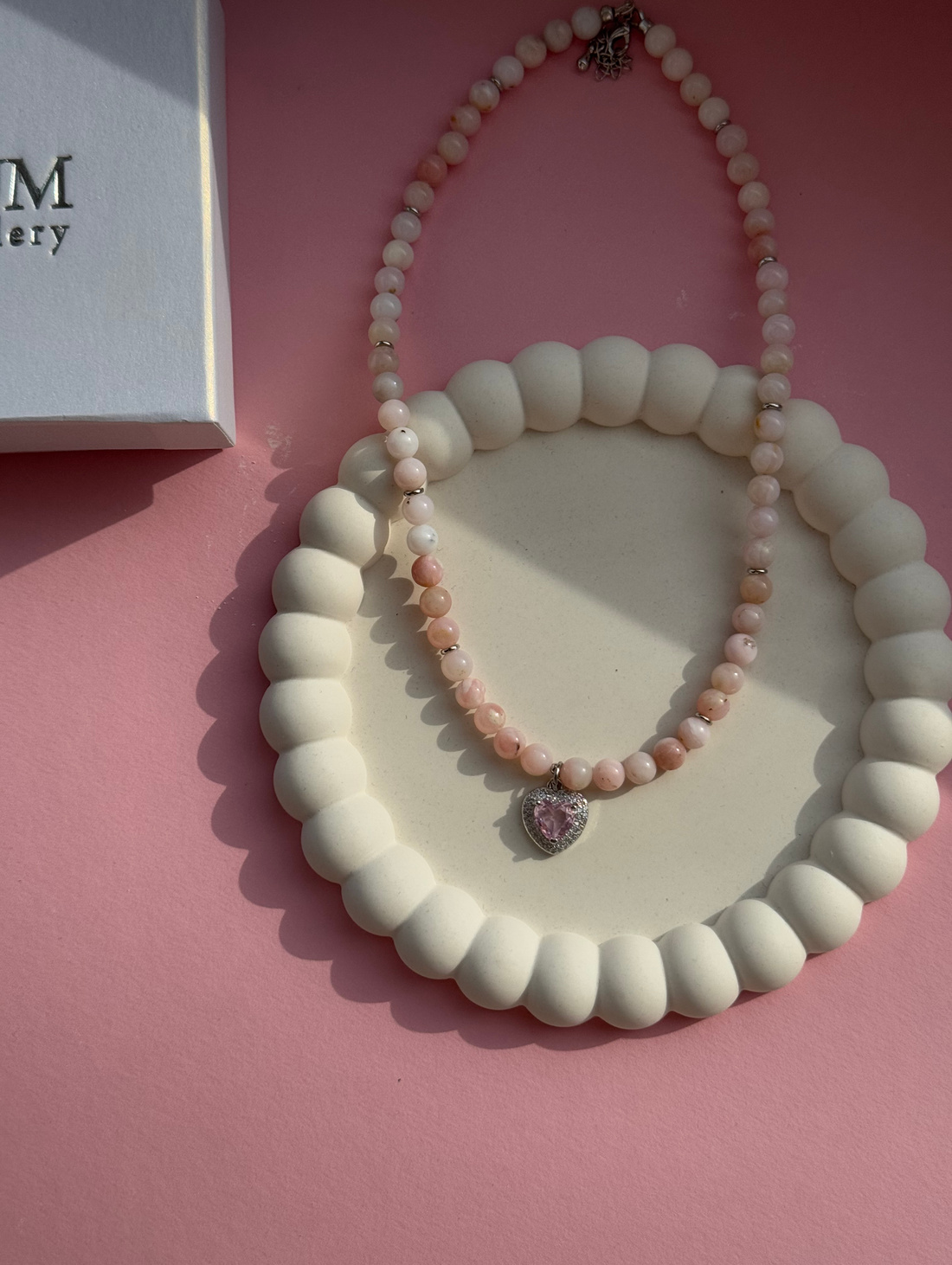 Колье из авантюрина - фотография товара