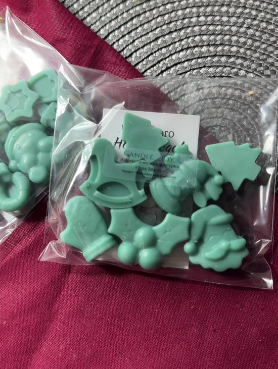 Ароматические фигурки «Wax melts» с ароматом «Морозный можжевельник»