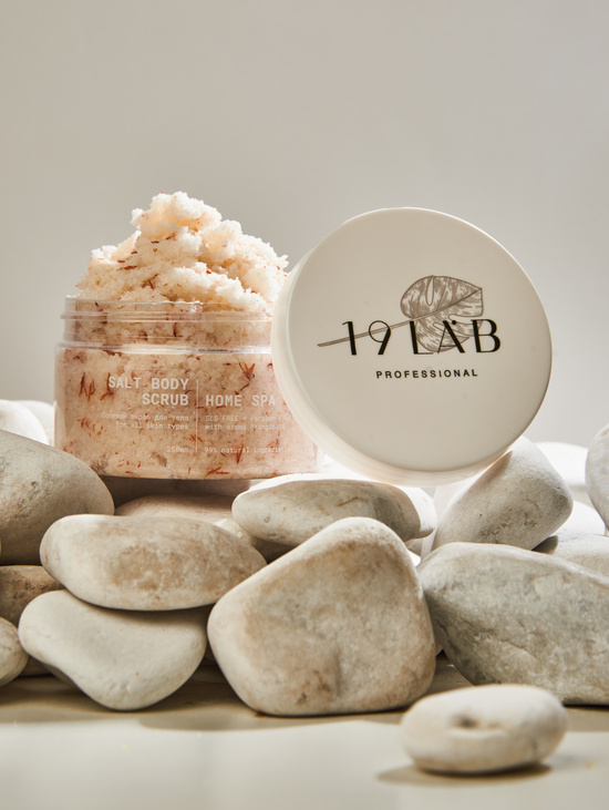 Солевой скраб для тела "Франжипани"