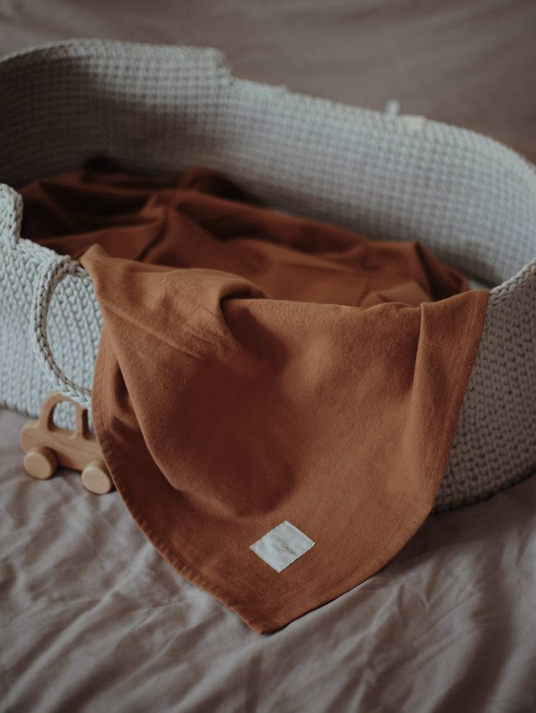 Фланелевая пеленка для малыша - фотография товара