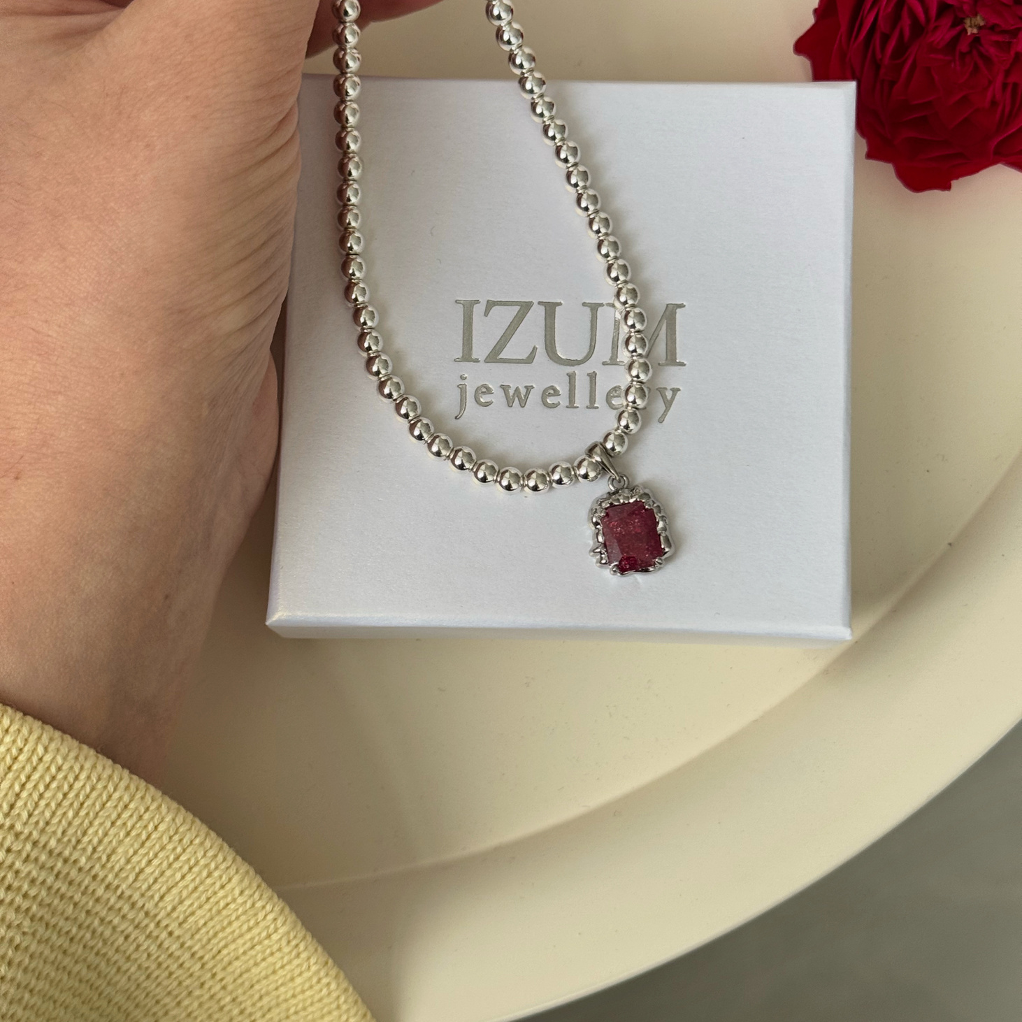 Колье «Crimson» - фотография товара