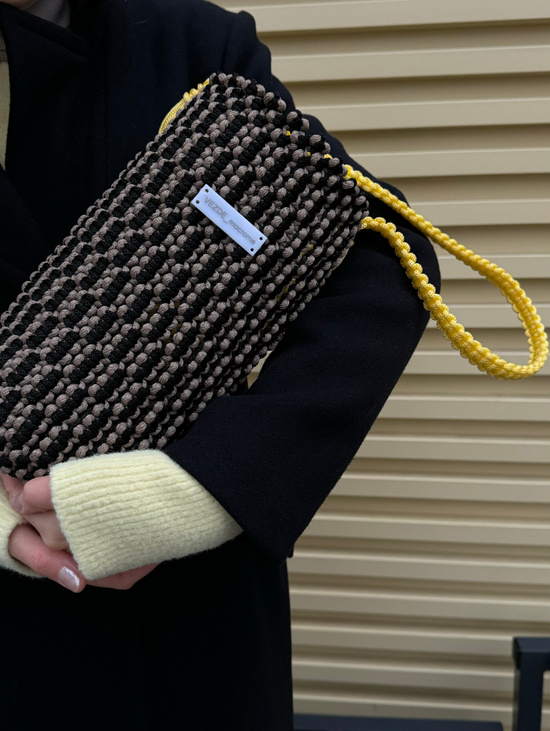 Сумка макраме “TOSCANA BAG” душистый перец