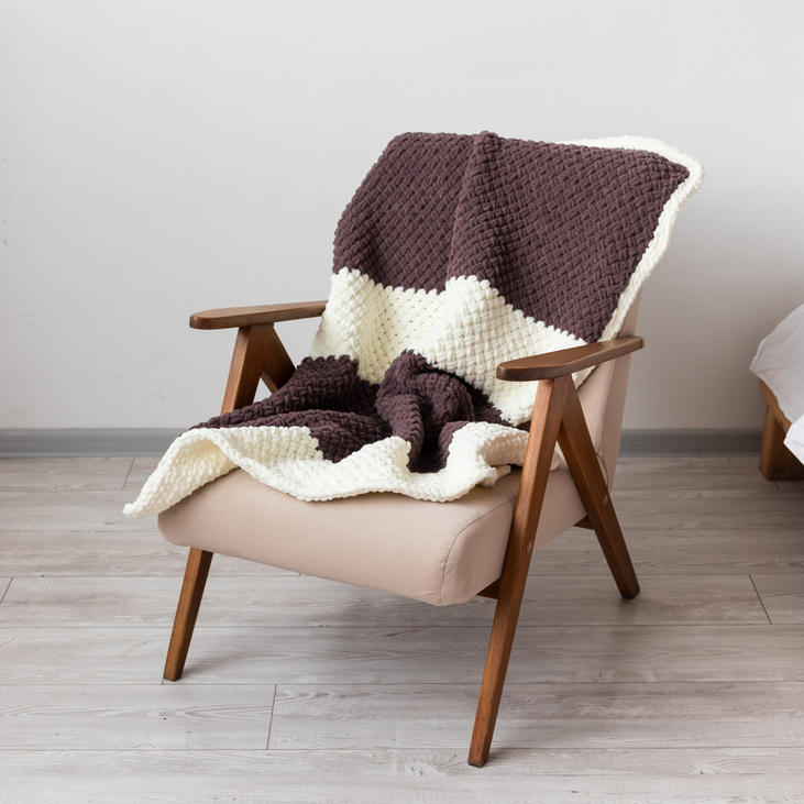 Плед "Шоколадный замок"