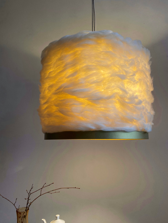 Светильник мягкий из шерсти мериноса