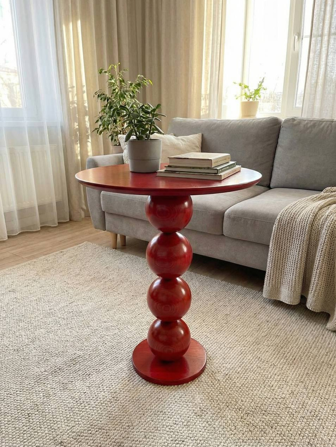 Стол "Красный" - фотография товара