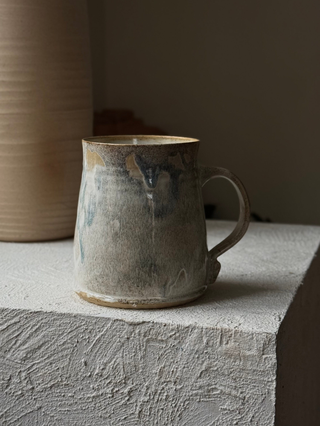 Керамическая пивная кружка "Альпийская" - фотография товара