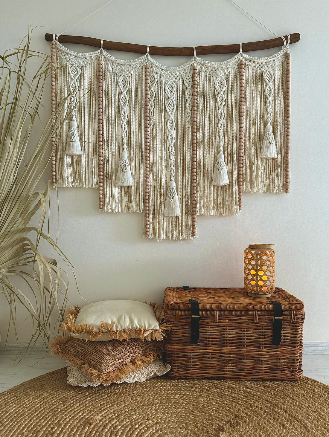 Панно в технике макраме «Nativa» - фотография товара