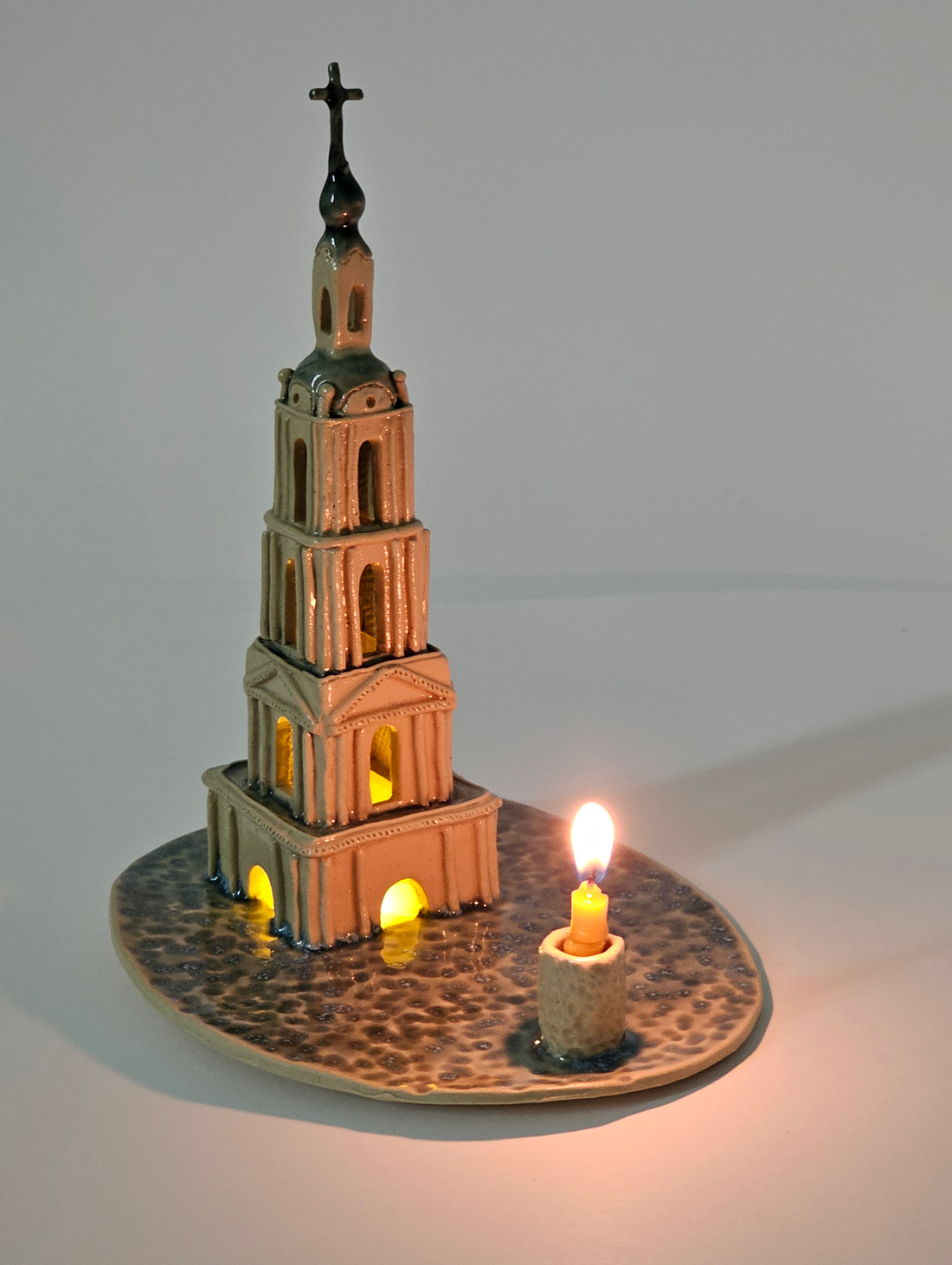 Декоративная керамическая Калязинская колокольня - фотография товара