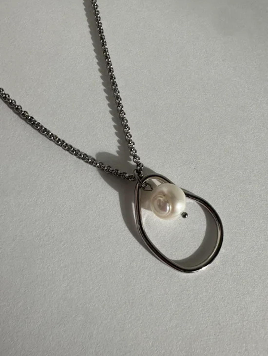 Жемчужина на цепочке - фотография товара