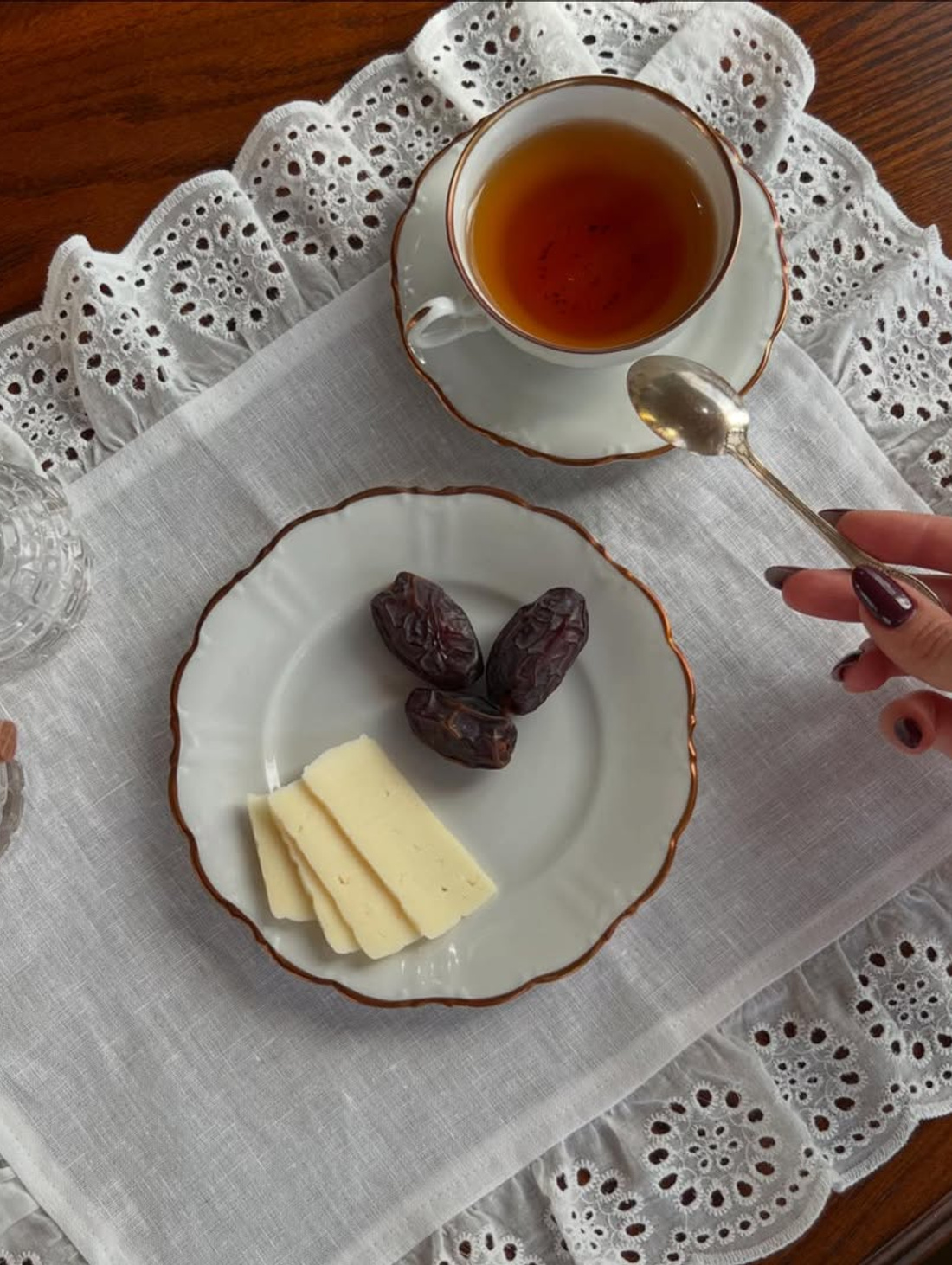 Плейсмат с кружевом - фотография товара