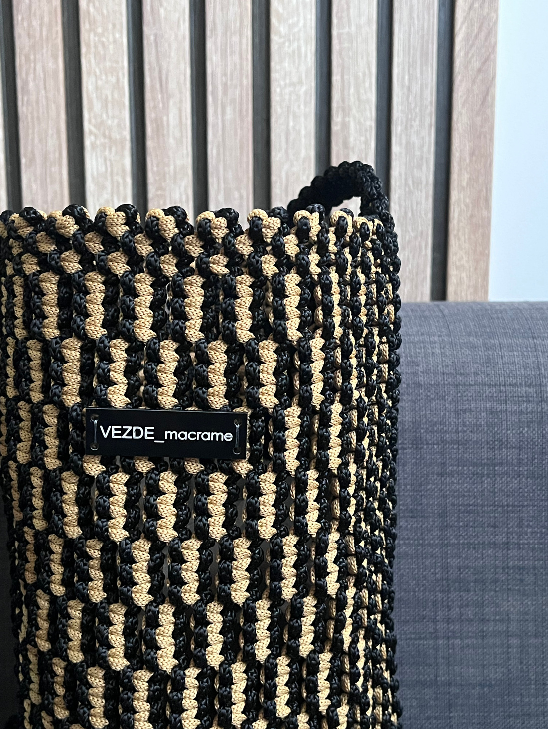 Сумка макраме “TOSCANA BAG” - фотография товара