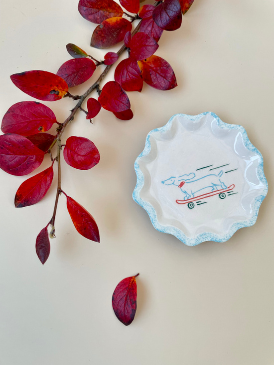 Блюдце для колец «Дерзкий скейтер»