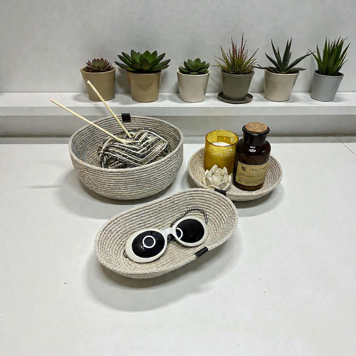 Корзинки для хранения "Трио" - фотография товара