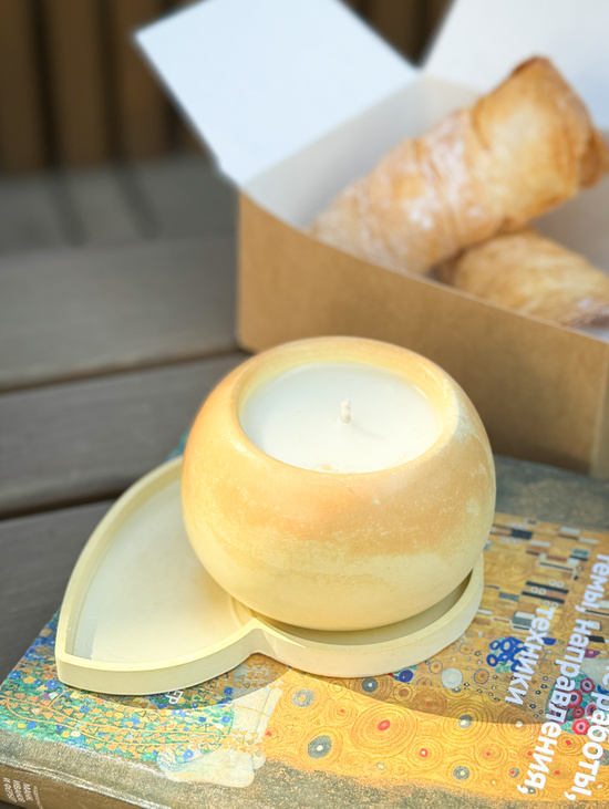 Поднос в виде ракушки