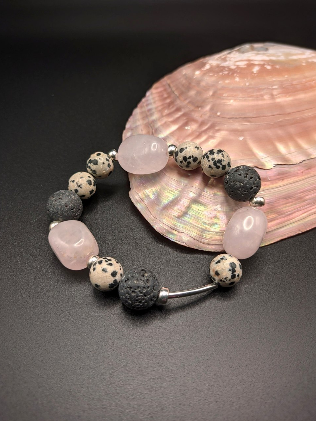 Браслет из натуральных камней "Женская энергия" - фотография товара