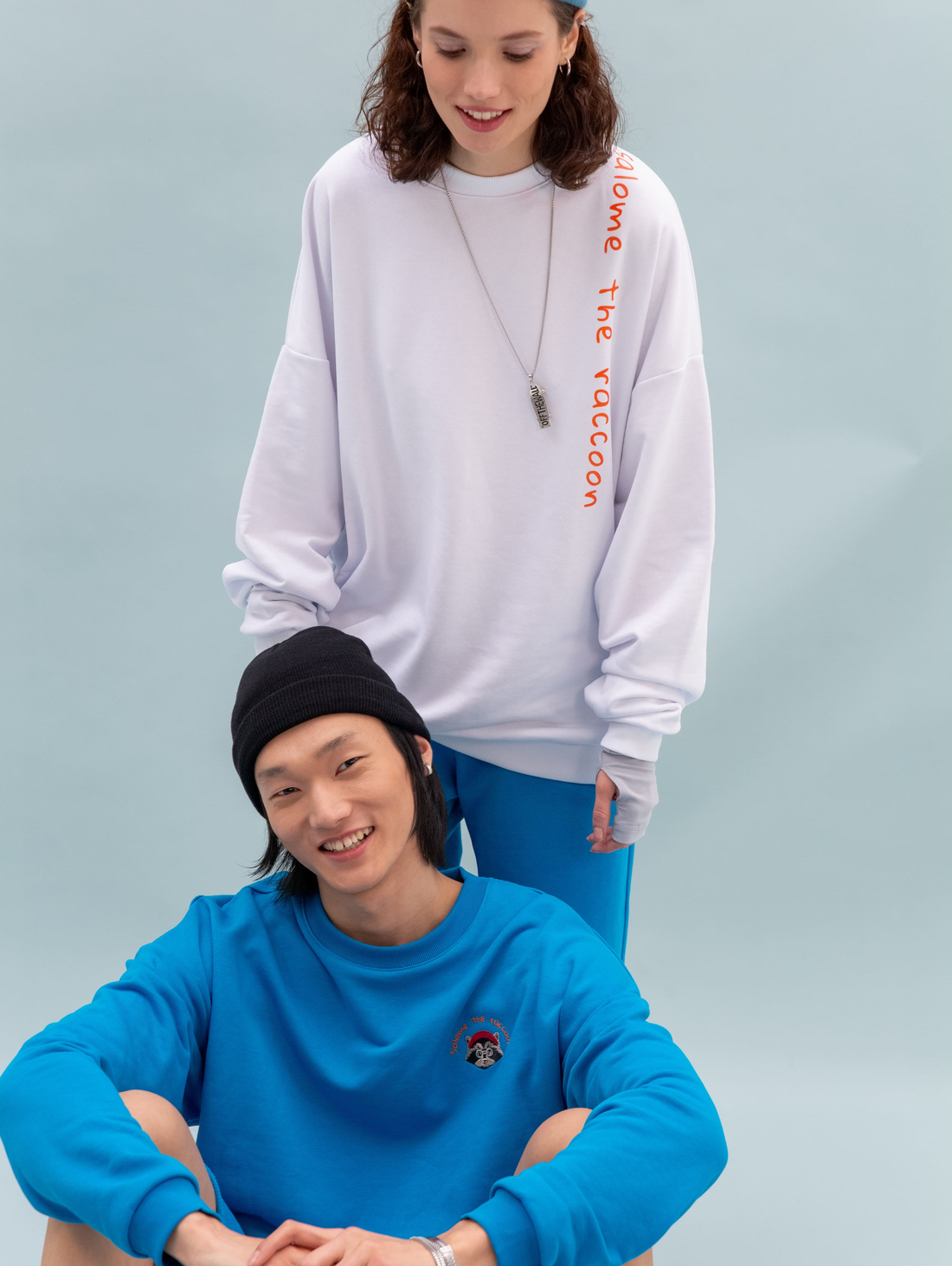 Свитшот SWEATSHIRT LONG SLEEVE NAME WHITE - фотография товара