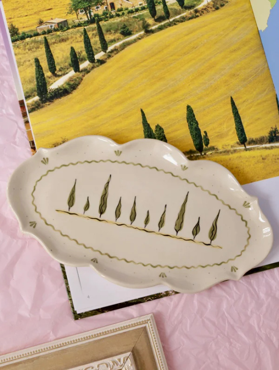 Блюдо "Кипарис"