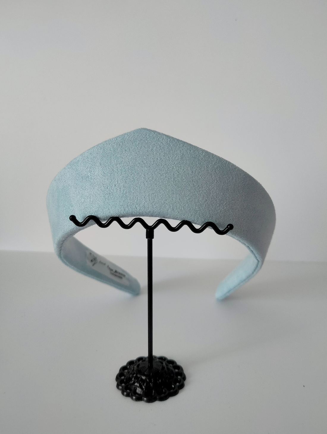 Ободок-кокошник "Голубой" - фотография товара