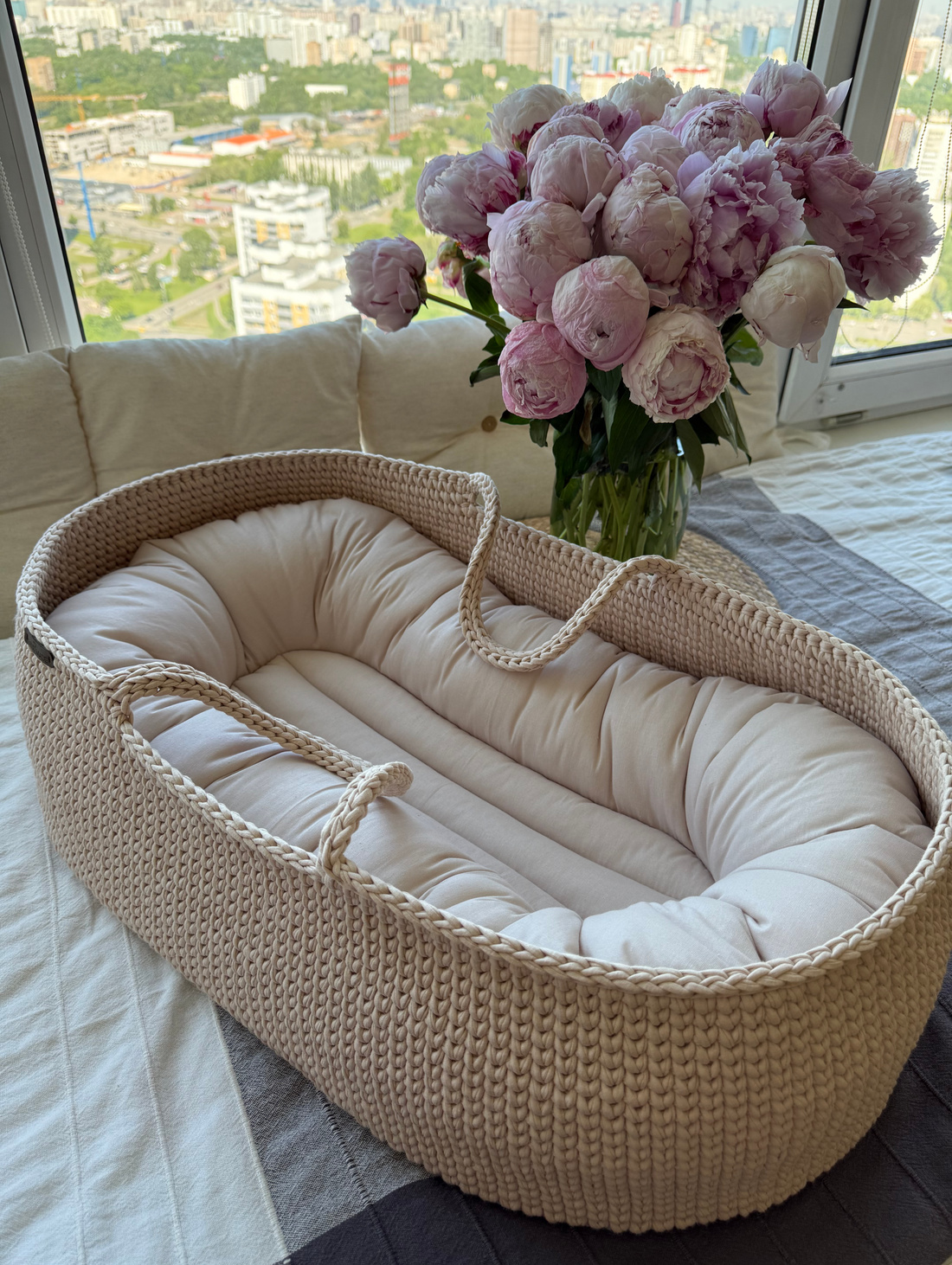 Люлька детская «Ваниль» - фотография товара