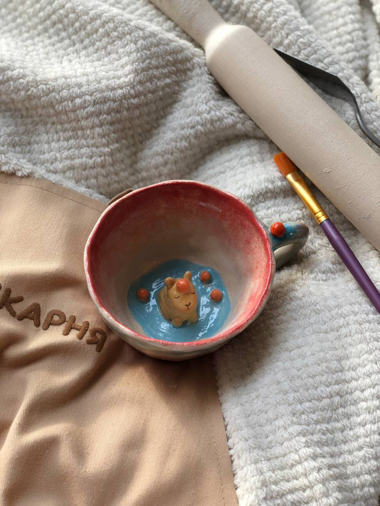 Кружка "Капибара" - фото товара