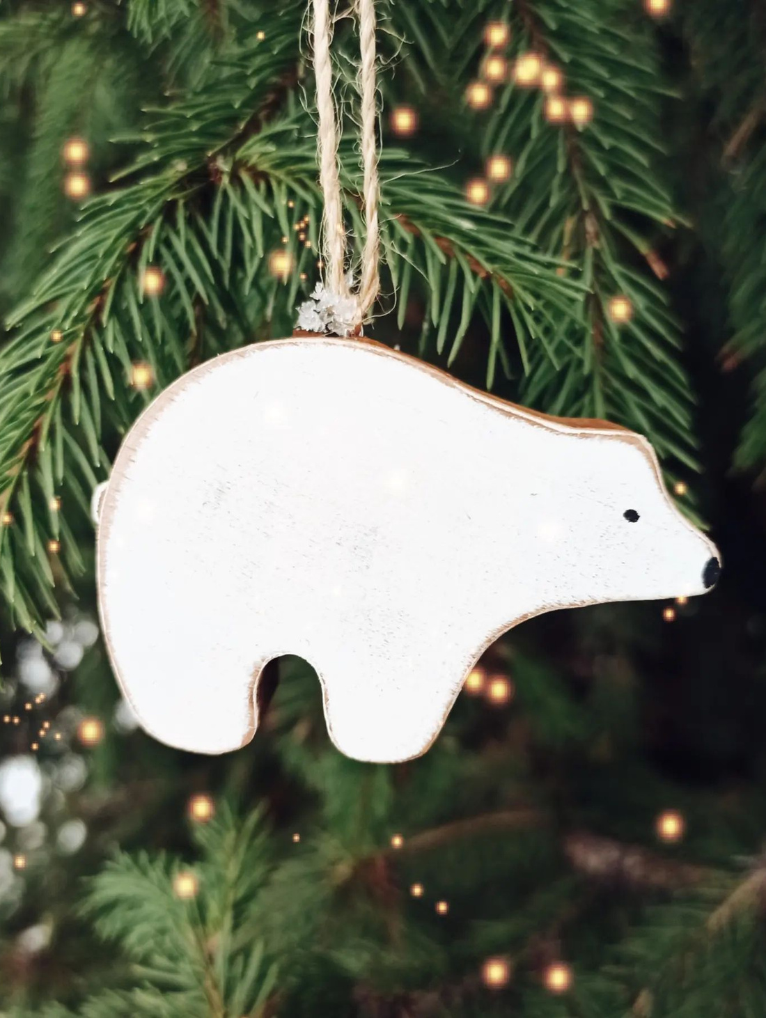 Елочная игрушка "Мишка Умка" - фотография товара