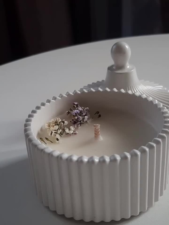 Свеча в шкатулке с парфюмированным ароматом по мотивам L'Imperatrice Dolce&Gabbana