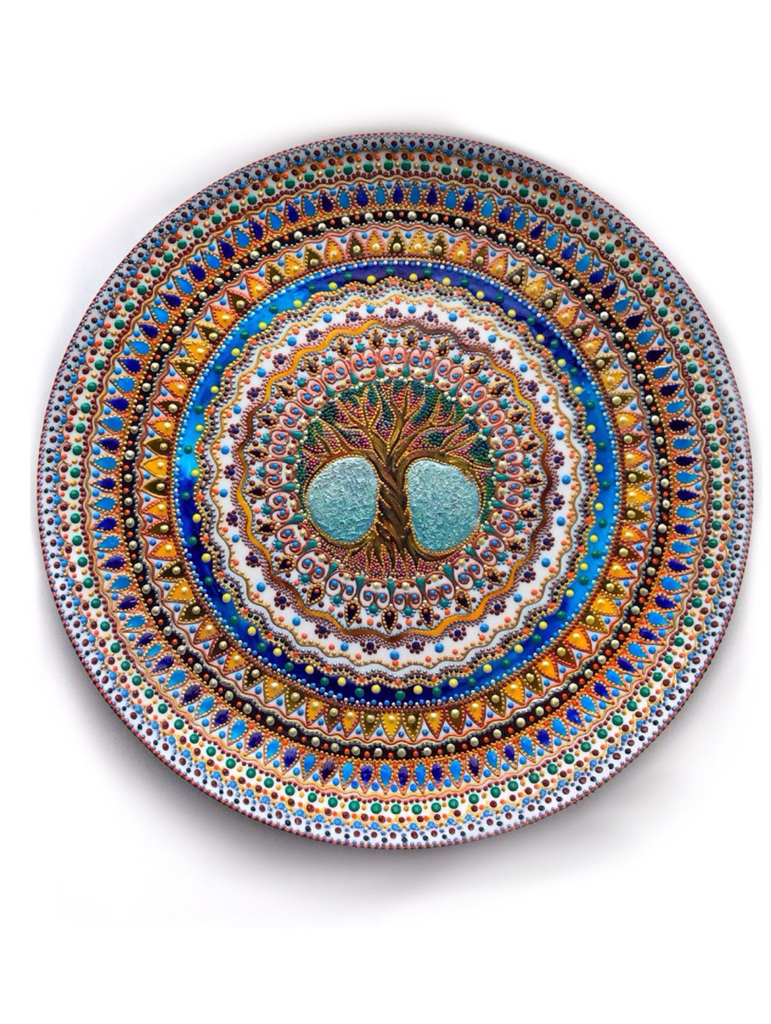 Декоративная тарелка "Древо жизни" - фотография товара