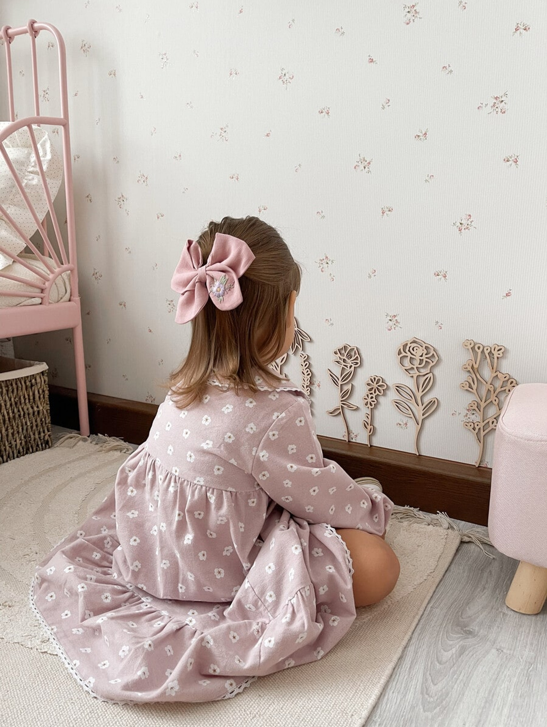 Настенный декор «цветы» - фотография товара