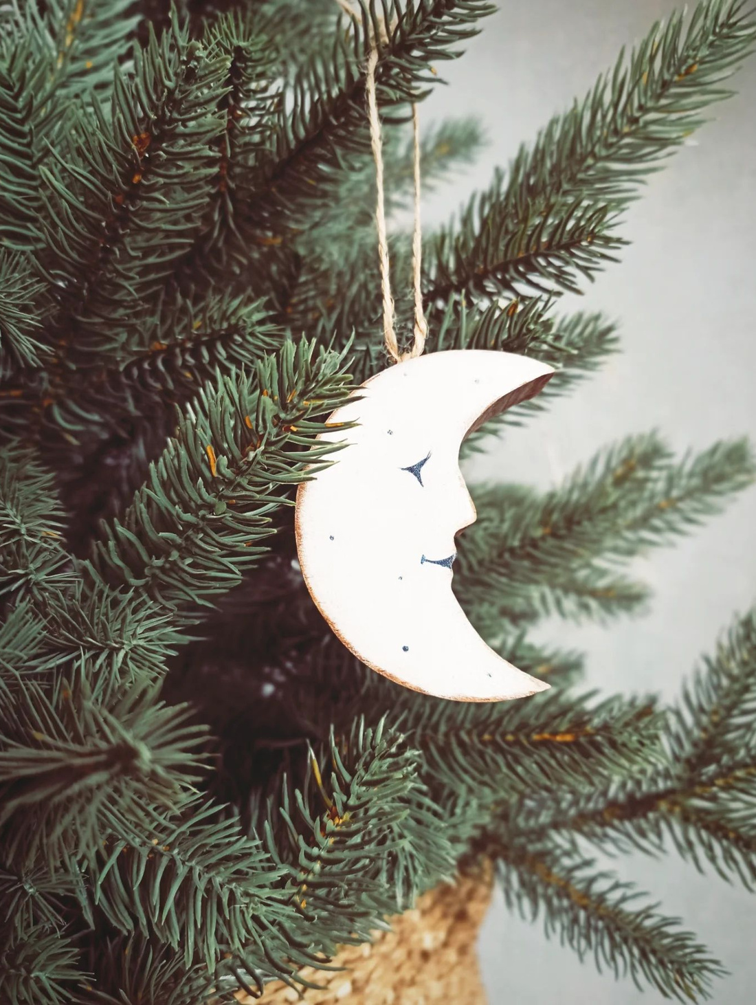 Елочная игрушка "Месяц" - фотография товара