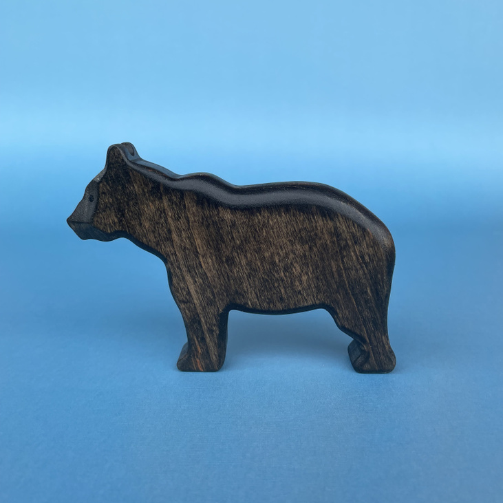 Деревянные фигурки лесных животных