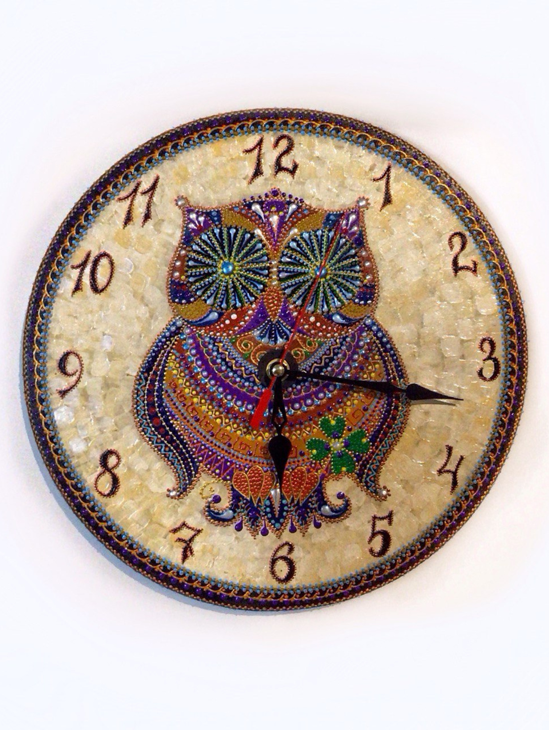 Часы настенные  "Сова" - фотография товара