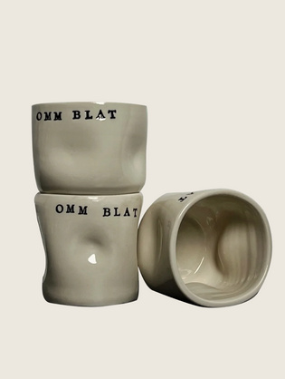 Мятый стакан «onn blat»