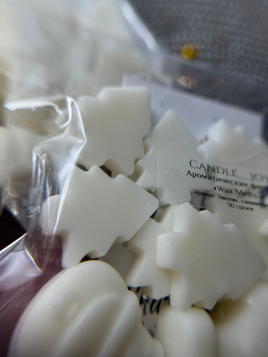 Ароматические фигурки «Wax melts» с ароматом «Зимний, клюквенный лес»