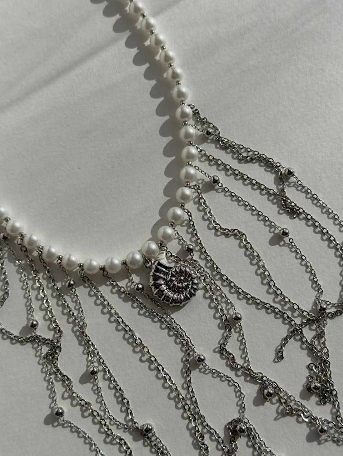 Чокер с цепочками - фотография товара