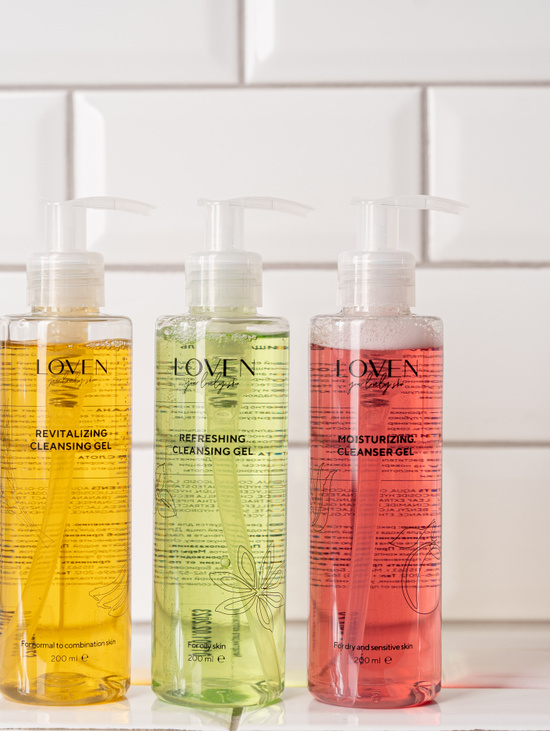 CLEANSER GEL увлажняющий для сухой и чувствительной кожи лица